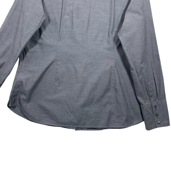 Tommy Hilfiger women's long-sleeve grey  button-down shirt size xl - Picture 13 of 16